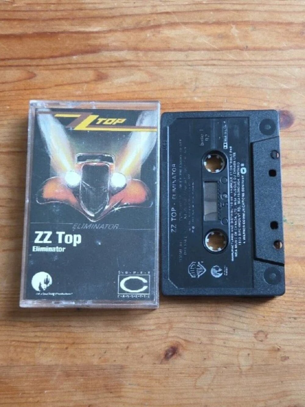 3/$30 | ZZ Top Eliminator Vintage 1983 Cassette Tape 80s Rock TESTED